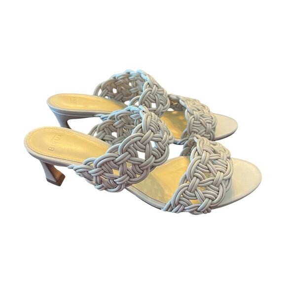 Alexandre Birman Sammy 50MM Braided Leather Sandals Slip On NEW EU 36.5 US 5.5 - Picture 4 of 12